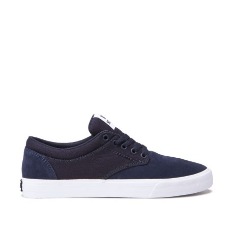 Supra Chino Mens Skate Shoes Navy UK 76LCR